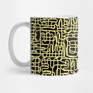 One Line - Yellow Mug